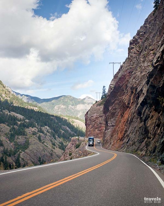Million Dollar Highway Silverton to Ouray, Colorado